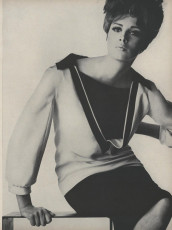 Wilhelmina Cooper by Irving Penn / Vogue USA (1963.03)
