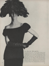 Brigitte Bauer by Irving Penn / Vogue USA (1963.03)