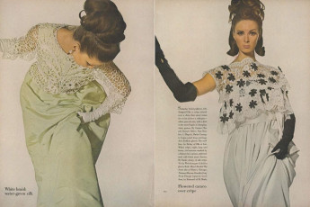 Wilhelmina Cooper by Irving Penn / Vogue USA (1963.03)