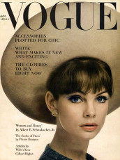 Jean Shrimpton by William Klein / Vogue USA (1963.04)