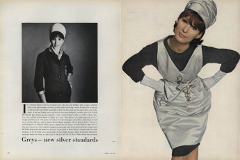 Brigitte Bauer Irving Penn / Vogue USA (1963.07)