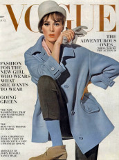 Wilhelmina Cooper by Irving Penn / Vogue USA (1963.08)