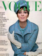 Wilhelmina Cooper by Bert Stern / Vogue USA (1963.08/2)