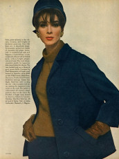 Wilhelmina Cooper by Bert Stern / Vogue USA (1963.09)