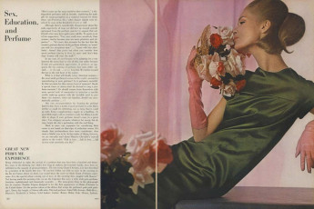 Celia Hammond by Horst P. Horst / Vogue USA (1963.10)