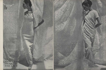 Mirella Petteni by Helmut Newton / Vogue USA (1963.10)