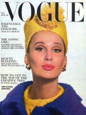 Brigitte Bauer by David Bailey / Vogue USA (1963.10/2)