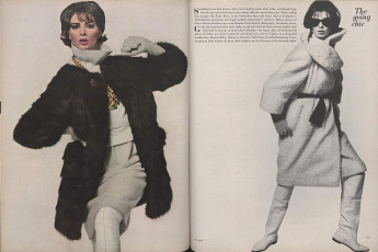 Wilhelmina Cooper by Bert Stern / Vogue USA (1963.10/2)