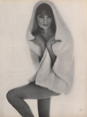 Jean Shrimpton by David Bailey / Vogue USA (1963.10/2)