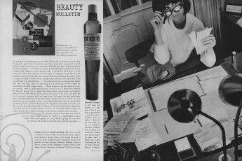 Brigitte Bauer by Bruce Davidson / Vogue USA (1963.11)