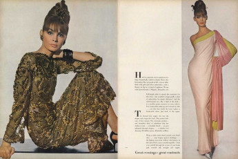 Jean Shrimpton by Bert Stern / Vogue USA (1963.11/2)