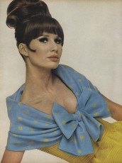 Brigitte Bauer by Bert Stern / Vogue USA (1963.12)