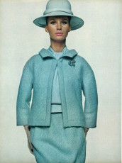 Brigitte Bauer by Bert Stern (Vogue USA 1964.01-2)