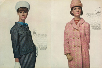 Brigitte Bauer by Bert Stern (Vogue USA 1964.02)