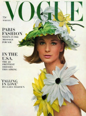 Anne de Zogheb by Bert Stern / Vogue USA (1964.03)