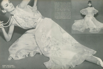 Jean Shrimpton by David Bailey (Vogue USA 1964.04)