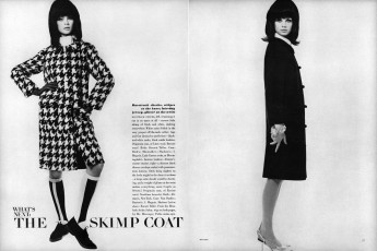 Jean Shrimpton by Bert Stern / Vogue USA (1964.07)