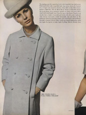 Deborah Dixon  by David Bailey / Vogue USA (1964.09)