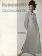 Wilhelmina Cooper by David Bailey / Vogue USA (1964.09)