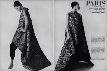 Veruschka by Irving Penn / Vogue USA (1964.09/2)