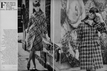 Jean Shrimpton by Norman Parkinson (Vogue USA 1964.09/2)