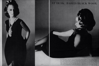 Brigitte Bauer by Bert Stern (Vogue USA 1964.09/2)