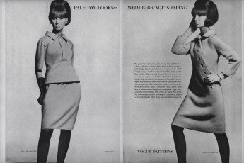 Brigitte Bauer by Helmut Newton (Vogue USA 1964.09/2)