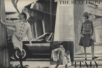 Mirella Petteni by Henry Clarke / Vogue USA (1964.10)