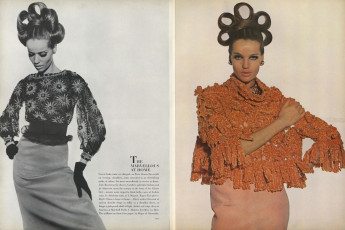 Veruschka by Irving Penn / Vogue USA (1964.11/2)