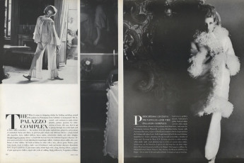 Veruschka  by Henry Clarke / Vogue USA (1964.11/2)
