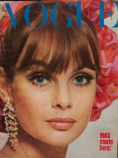 Jean Shrimpton by Brian Duffy / Vogue UK (1965.01)