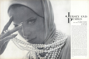 Veruschka by Bert Stern, Franco Rubartelli / Vogue USA (1965.01/2)