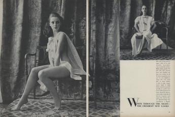 Donna Mitchell by Gianni Penati (Vogue USA 1965.02)