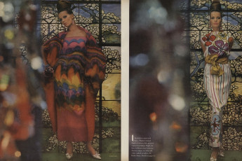 Veruschka by Gordon Parks / Vogue USA (1965.03)