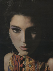 Benedetta Barzini by Bert Stern / Vogue USA (1965.03)