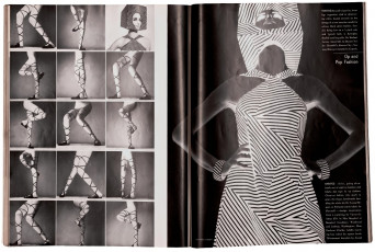 Jean Shrimpton by Richard Avedon / Harper's Bazaar (1965.04)