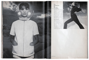 Jean Shrimpton by Richard Avedon / Harper's Bazaar (1965.04)