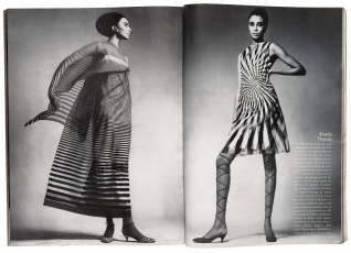 Donyale Luna by Richard Avedon / Harper's Bazaar (1965.04)