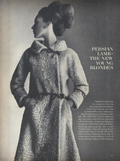 Marisa Berenson by Irving Penn / Vogue USA (1965.04)