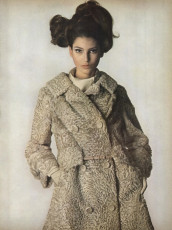 Benedetta Barzini by Irving Penn / Vogue USA (1965.04)