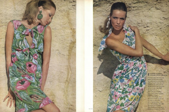 Veruschka by Bert Stern / Vogue USA (1965.04)