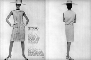 Marisa Berenson by Bert Stern / Vogue USA (1965.04/2)