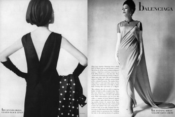 Hiroko Matsumoto by William Klein / Vogue USA (1965.04/2)