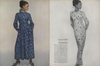 Marisa Berenson by Bert Stern / Vogue USA (1965.05)