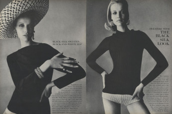 Veruschka by Irving Penn / Vogue USA (1965.06)