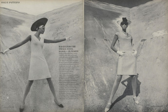 Editha Dussler by Helmut Newton / Vogue USA (1965.06)