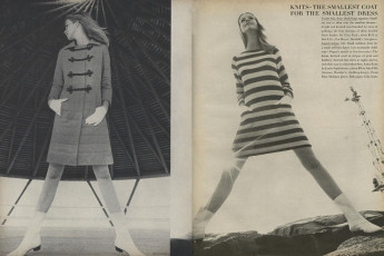 Francoise Rubartelli by Franco Rubartelli / Vogue USA (1965.08)