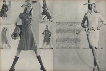Francoise Rubartelli by Franco Rubartelli (Vogue USA 1965.08/2)