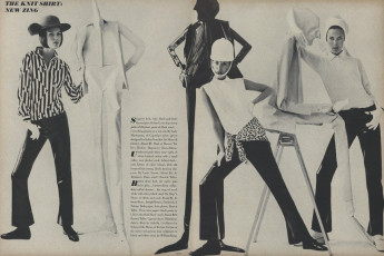 Brigitta af Klerker by Gianni Penati / Vogue USA (1965.08/2)