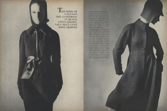 Brigitte Bauer by Horst P. Horst (Vogue USA 1965.10/2)